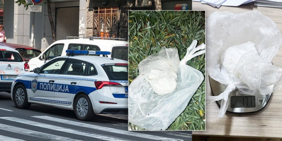 Iz taksija izbacio kokain: Akcija policije u Čačku, ''pali'' dileri (FOTO)