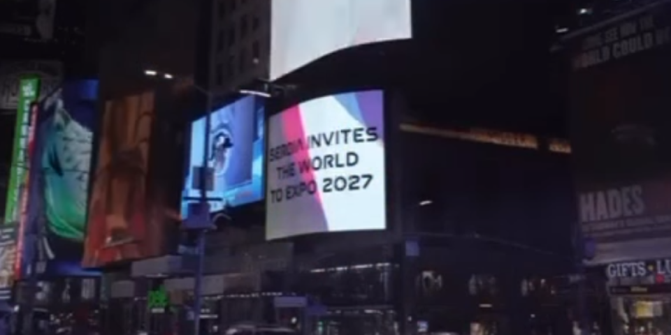 Srpski Ekspo sa Boltom na vrhu sveta! Spektakl u Njujorku (VIDEO)