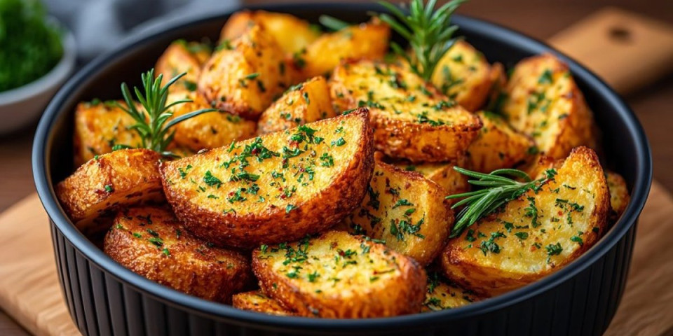 Žuta i hrskava korica svaki put: Pečeni krompir koji uspeva iz prve uz sastojak iz kuhinje koji svi izbegavaju