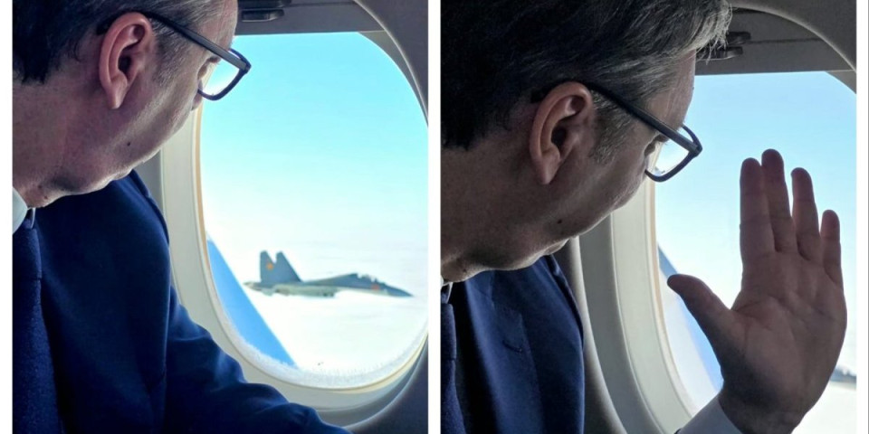 (VIDEO) U pratnji lovaca SU-30, stižemo u Astanu: Vučić se oglasio na Instagramu uoči dolaska u Kazahstan