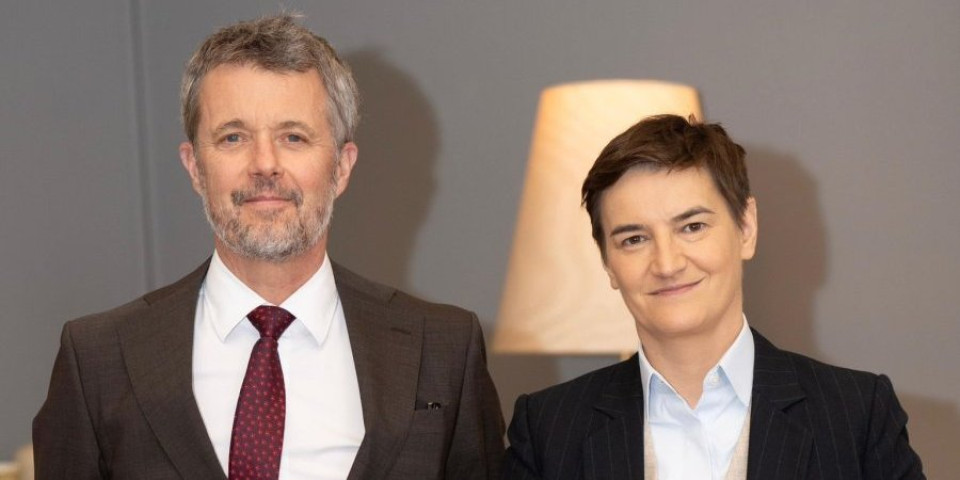 Brnabić sa Frederikom Desetim: Predsednica Skupštine Srbije sa kraljem Danske (FOTO)