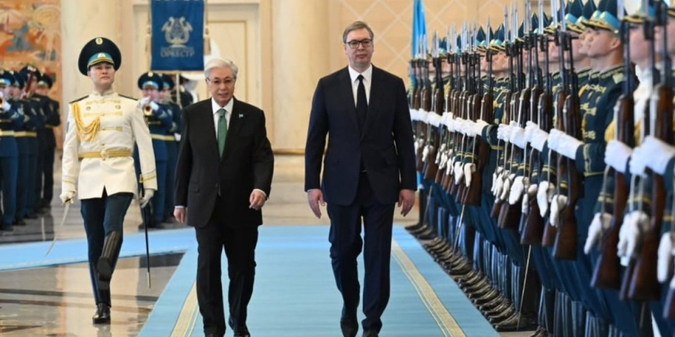Najviše počasti za predsednika Srbije: Vučić otkrio detalje sastanka sa predsednikom Kazahstana (VIDEO)