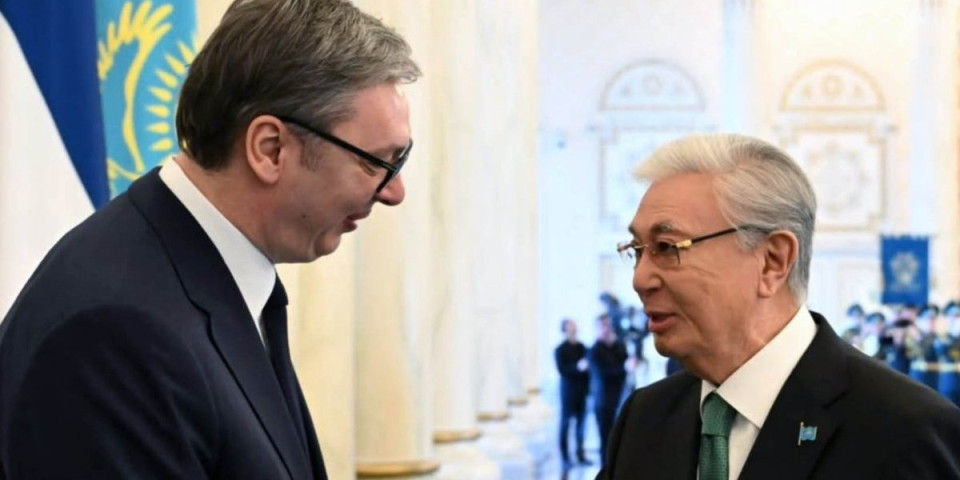 "Naše prijateljstvo je iskreno!" Vučić se obratio iz Kazahstana: Orden zlatnog orla privilegija i obaveza (VIDEO)
