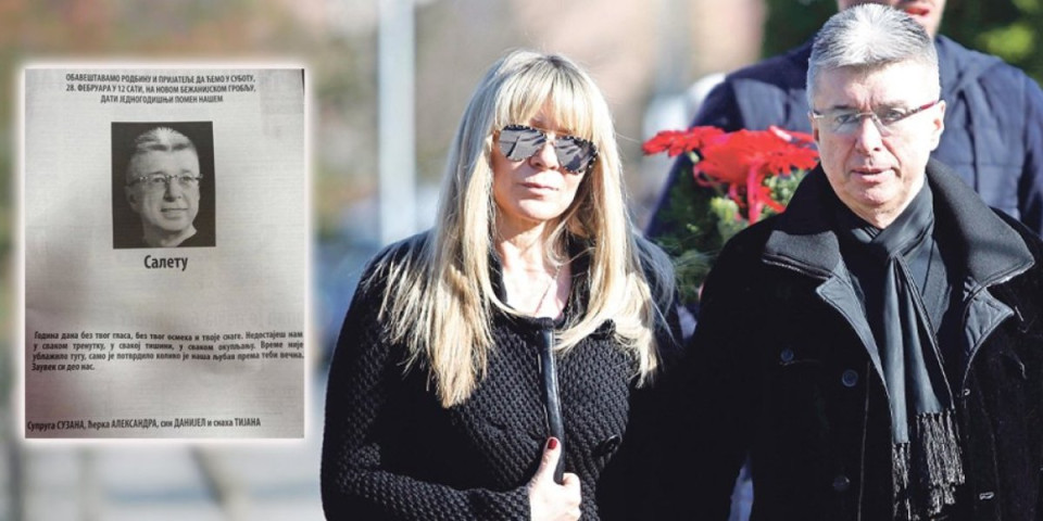 Potresna čitulja porodice Saše Popovića: Tuga ih razara posle godinu dana od njegove smrti