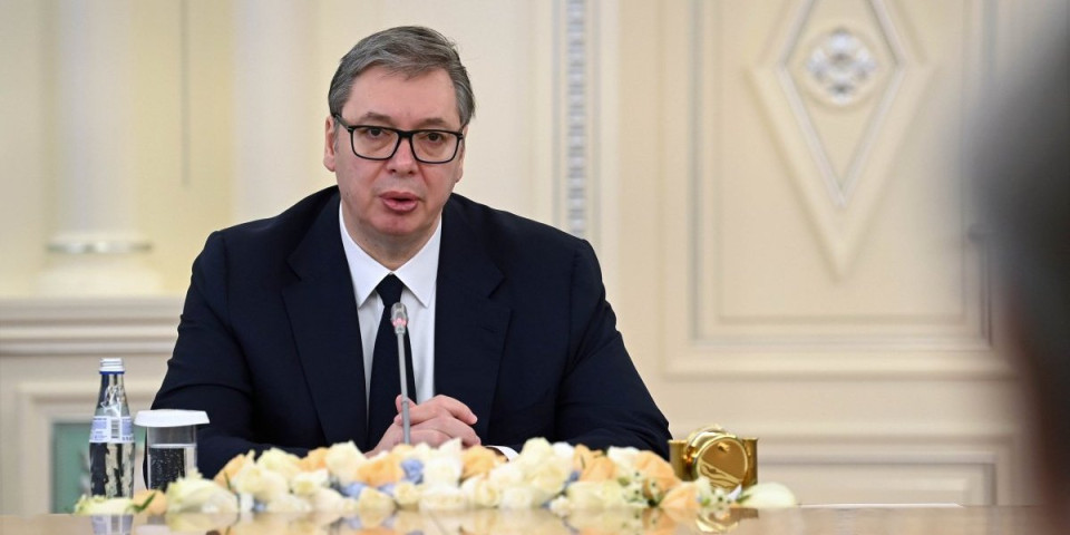 "Orden zlatnog orla je orden celoj Srbiji!" Vučić se obratio iz Astane: Kazahstan uvažava srpske interese (VIDEO)