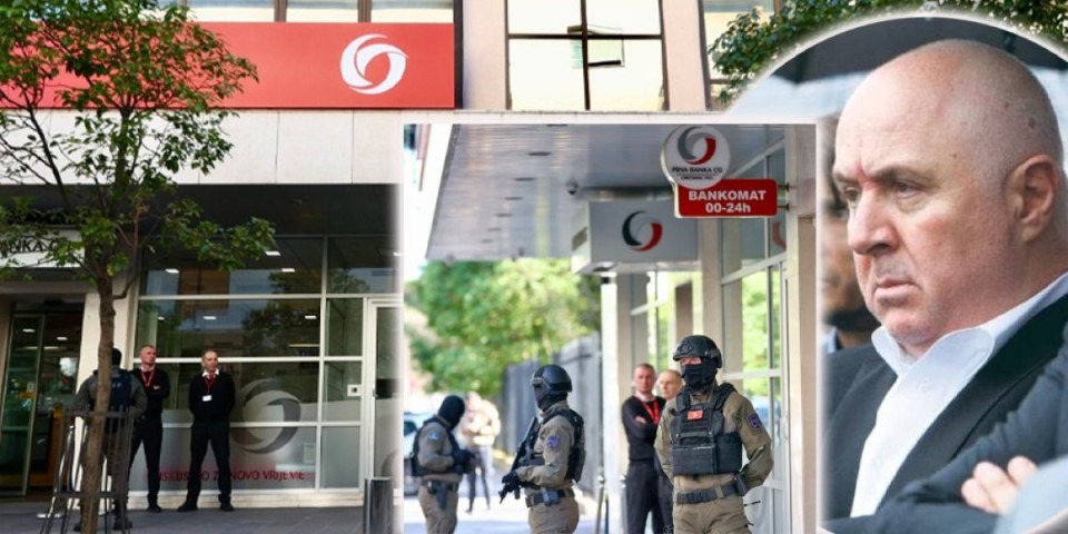 Prve fotografije pretresa zgrade Aca Đukanovića: Specijalci pod punom opremom u centru Podgorice (FOTO)