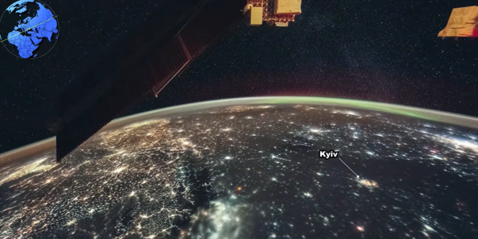 Iz svemira snimili šta Rusi rade u Kijevu: Objavljen šokantan video sa Međunarodne svemirske stanice (VIDEO)