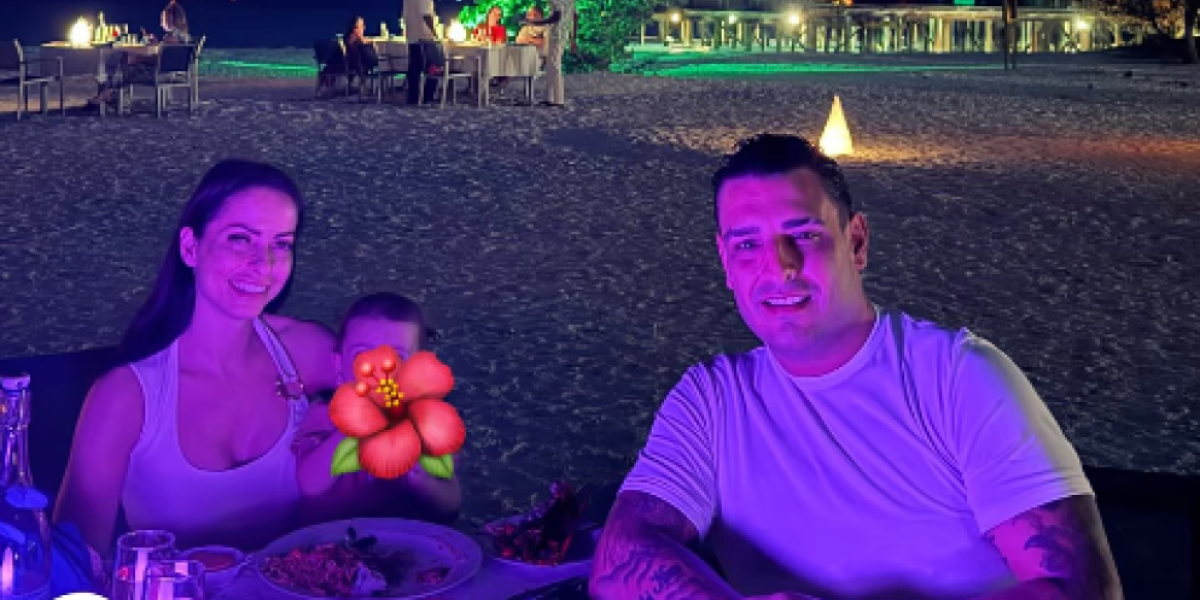 Darko Lazić na Maldivima