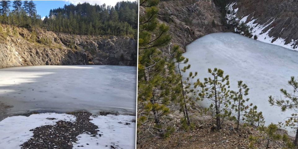 Ovo srpsko jezero ostavlja bez daha: Svi misle da su slike iz Sibira (FOTO)