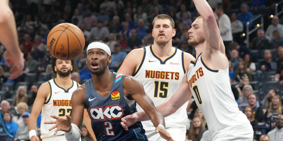 Umalo haos na meču Denvera! Šej gađao Jokića, čitav svet bruji o sramnom potezu Kanađanina (VIDEO)