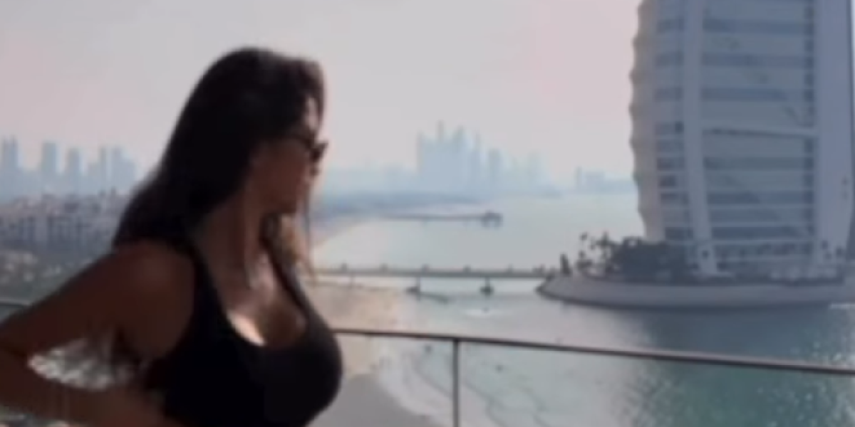 Đina Džinović u Dubaiju