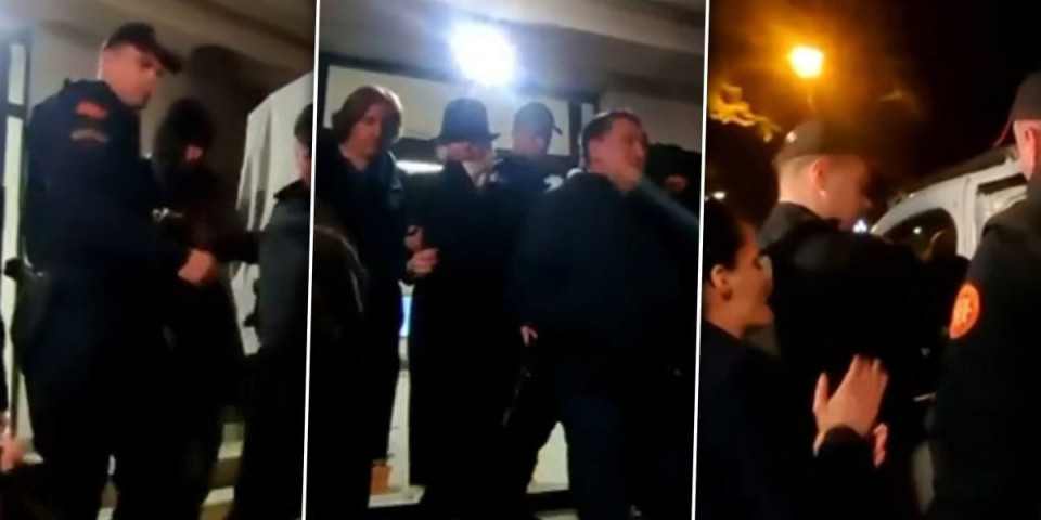 Pogledajte kako policija sprovodi Aca Đukanovića: Advokat otkrio kome pripada pronađeno oružje (VIDEO)