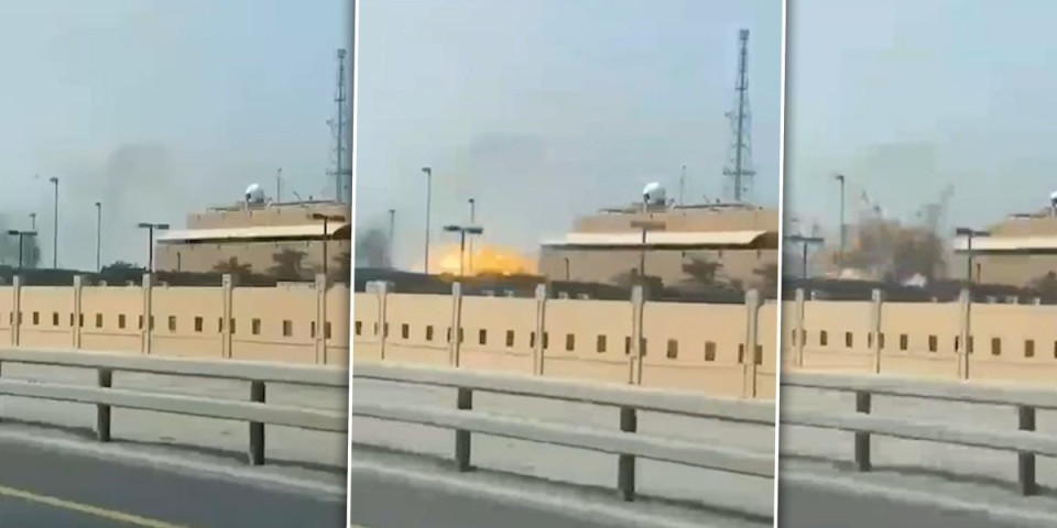 Pogledajte brutalnu silu vatre i čelika! Prvi snimak američkog udara na Iran - poruka je jasna (VIDEO)