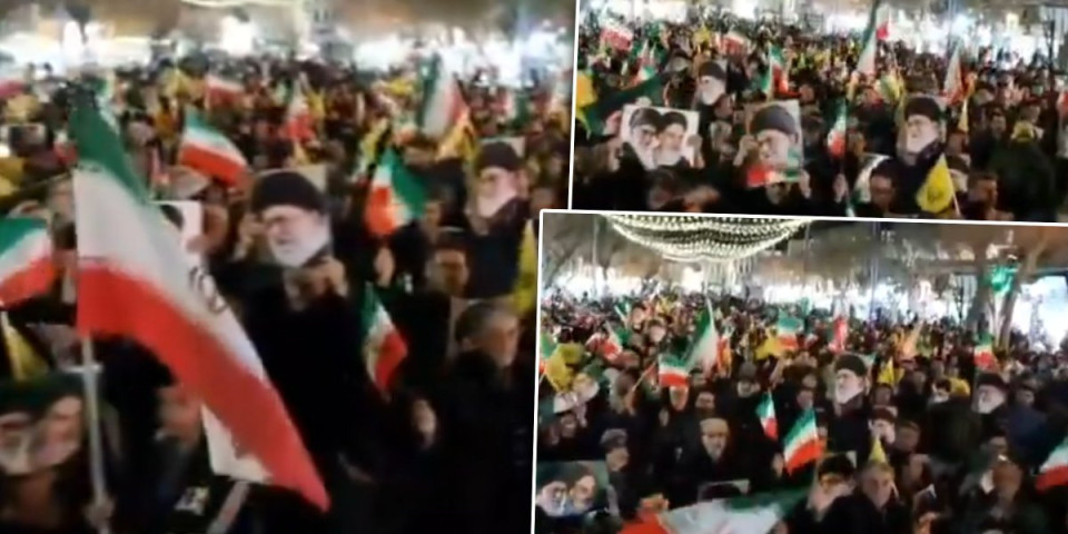 Potpuna ludnica na ulicama! Informacije se menjaju svake sekunde: Dok svet "sahranjuje" ajatolaha, u Teheranu se dešava ovo (VIDEO)