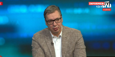 Predsednik Srbije Aleksandar Vučić izjavio je danas da blokadere nikada nije interesovala nadstrešnica, već dolazak na vlast.