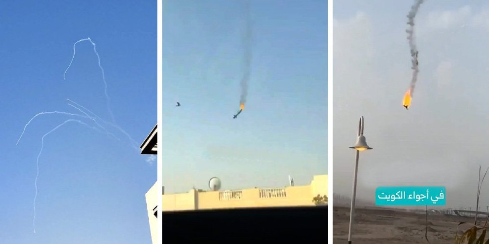 (VIDEO) Počelo brutalno razaranje Dubaija, Abu Dabija i Kuvajta! Rakete padaju po stambenim kvartovima, Iran više nema milosti!
