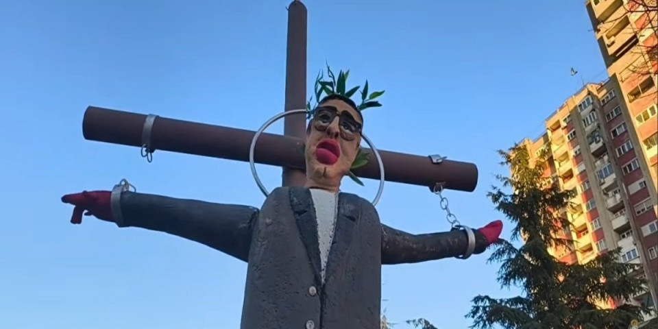 (VIDEO) Blokaderi zadojeni ustaštvom! Evo odakle im ideja o lutki sa likom Vučića