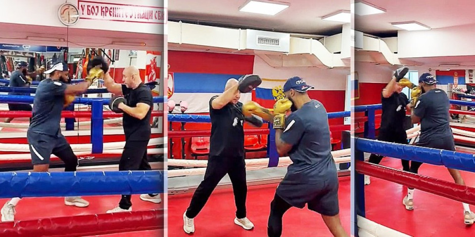 Za njega nema odmora: Kodi navukao rukavice i pokazao boksersko umeće (VIDEO)