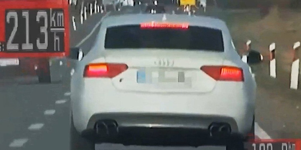 Za doživotno oduzimanje dozvole! Manijak jurio kod Sombora 213 kilometara na sat (VIDEO)