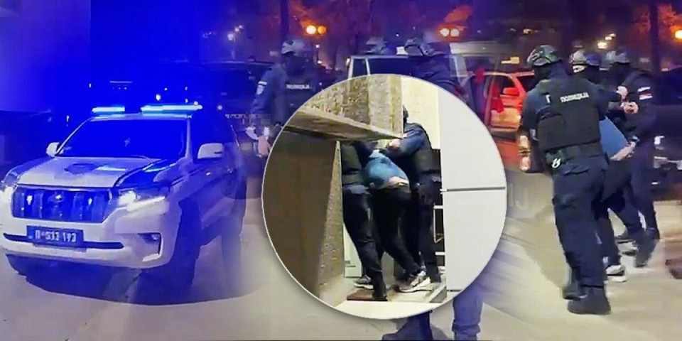 Ovako su uhapšeni osumnjičeni za ubistvo Novaka K: Spuštene glave i ruke na leđima (VIDEO)