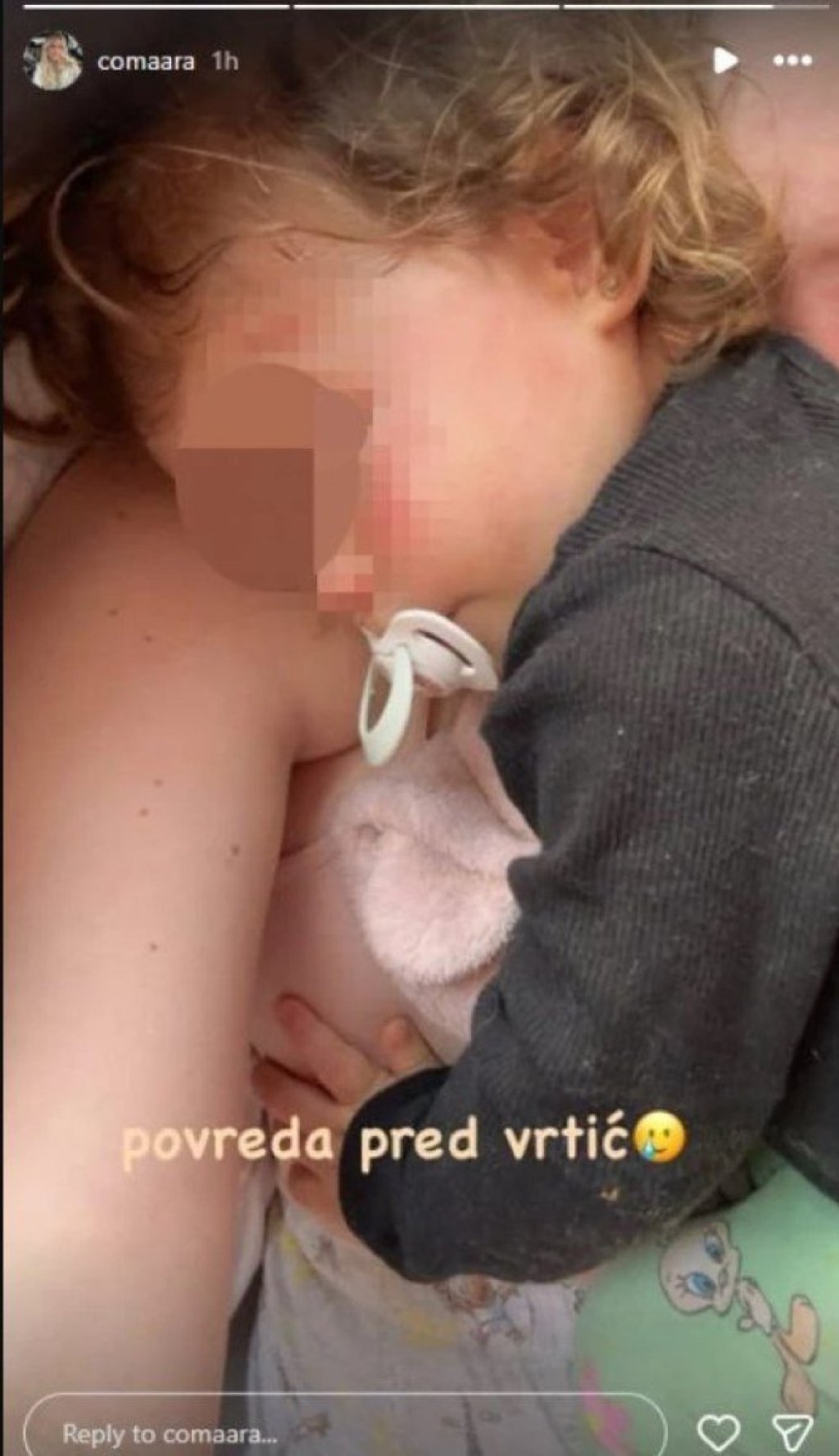 Ćerka Milice i Terze doživela povredu: Mala Barbara u ogrebotinama i modricama