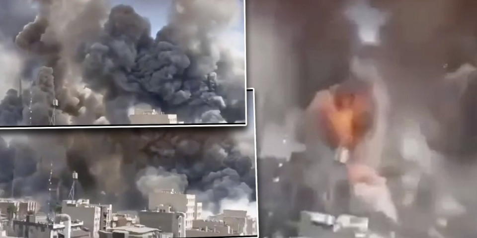 (VIDEO) Horor! Teheran nestaje sa lica zemlje: Zversko bombardovanje u toku, Amerika i Izrael bez milosti spaljuju sve