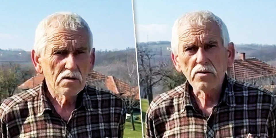 "Došli studenti, ja mislio pop" - Hit priča dede Branka kome su blokaderi upali u dvorište (VIDEO)