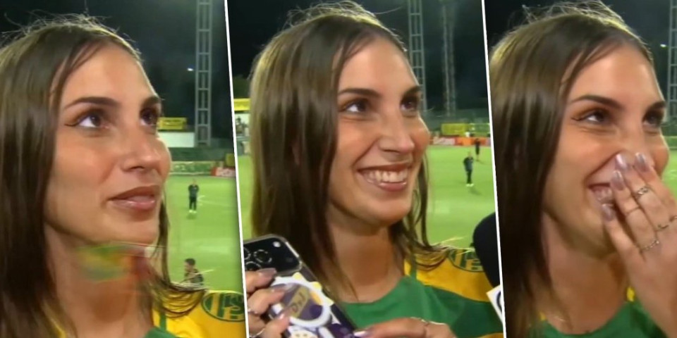 Vrela Argentinka navija za Zvezdu! Oduševila se atmosferom na "Marakani", a onda je pokazala ovo (VIDEO)