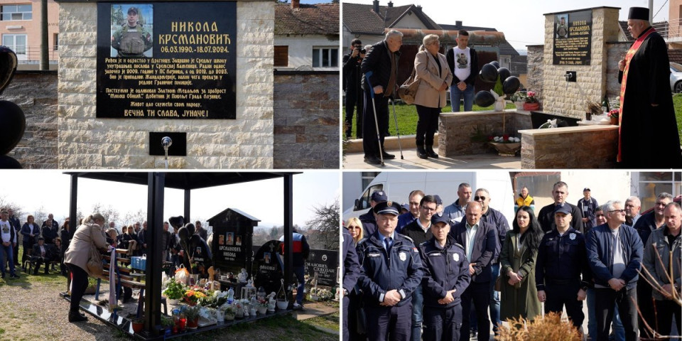 Loznica ne zaboravlja heroja policije: Na današnji dan Nikola Krsmanović bi napunio 36 godina