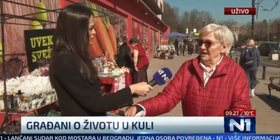 "Oni koji su normalni su zadovoljni": Građani Kule vratili N1 u realnost (VIDEO)