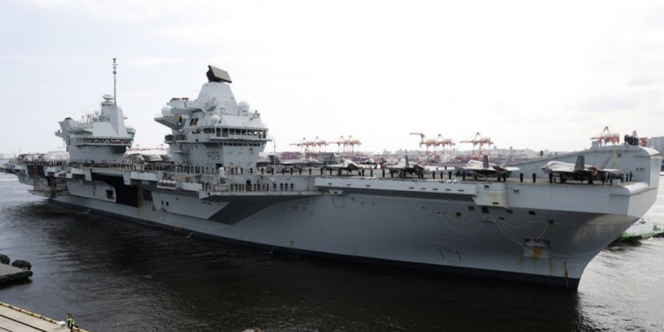 Totalna eskalacija! Britanija priprema svoj najveći ratni brod za Bliski istok