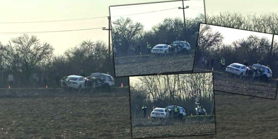 Dvoje mrtvih: Stravična nesreća kod Šapca (FOTO)