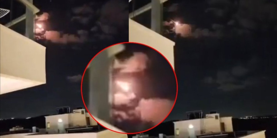 Pakao na nebu iznad Tel Aviva! Sirene odjekuju Izraelom, iranske rakete i dronovi seju strah (VIDEO)