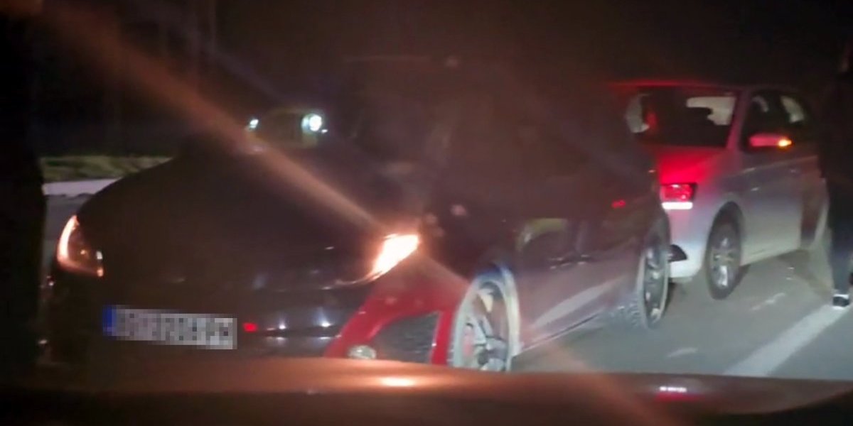 Treće oštećeno vozilo u lančanom sudaru