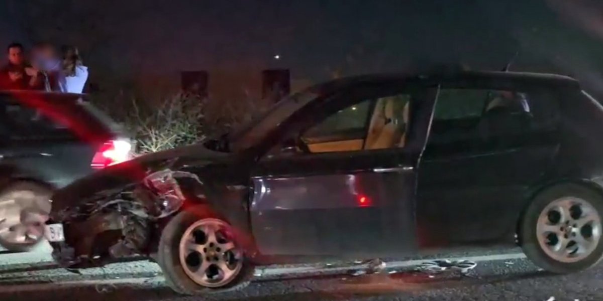 Drugo oštećeno vozilo u lančanom sudaru