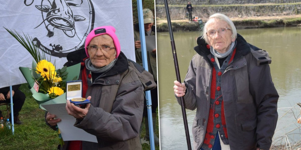 Baka posramila pecaroše! Negica i u osmoj deceniji peca, ljudi veruju da ima magični mamac