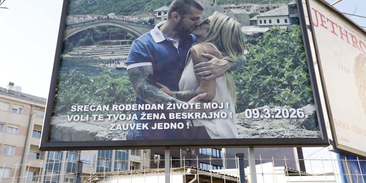 Tanja Miljković čestitala mužu rođendan