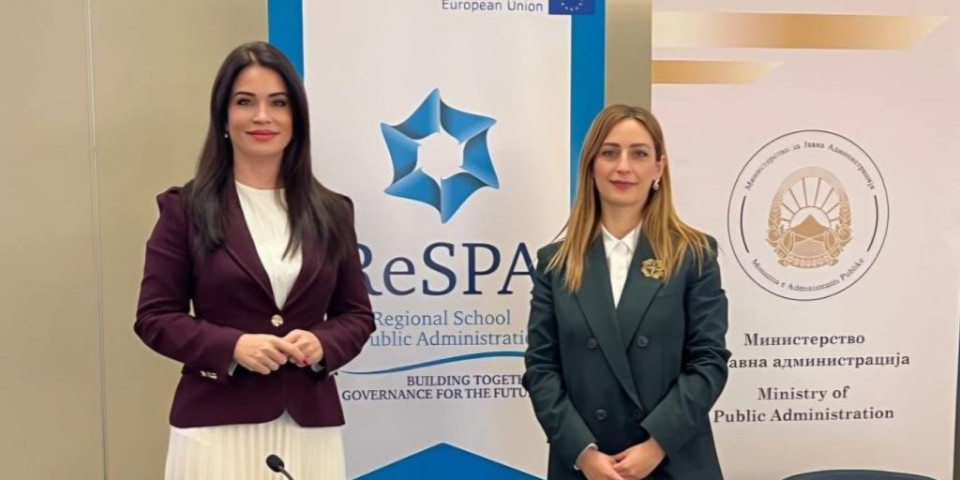 Marina Dražić na važnom regionalnom skupu: Jačanje obuke državnih službenika i saradnje institucija javne uprave (FOTO)