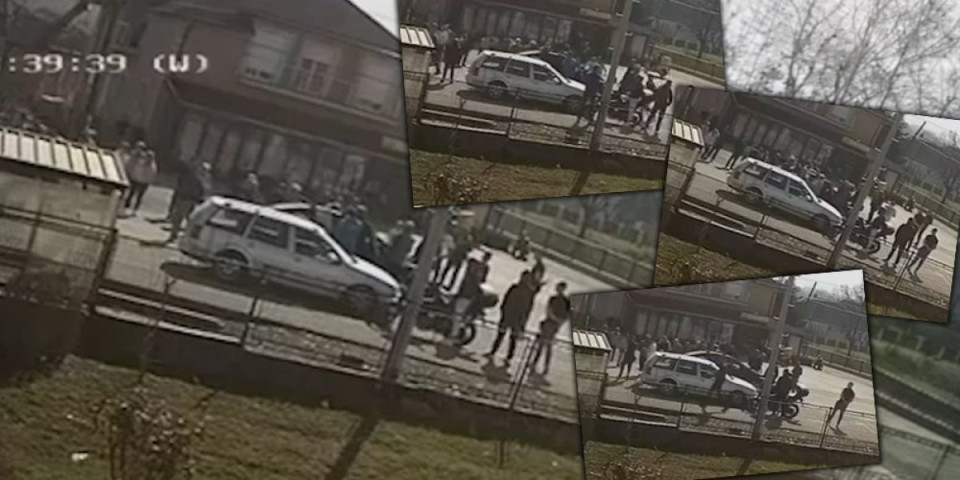 Blokaderi linčuju penzionera - Pogledajte skandalozni video: Skaču po haubi, urlaju (VIDEO)