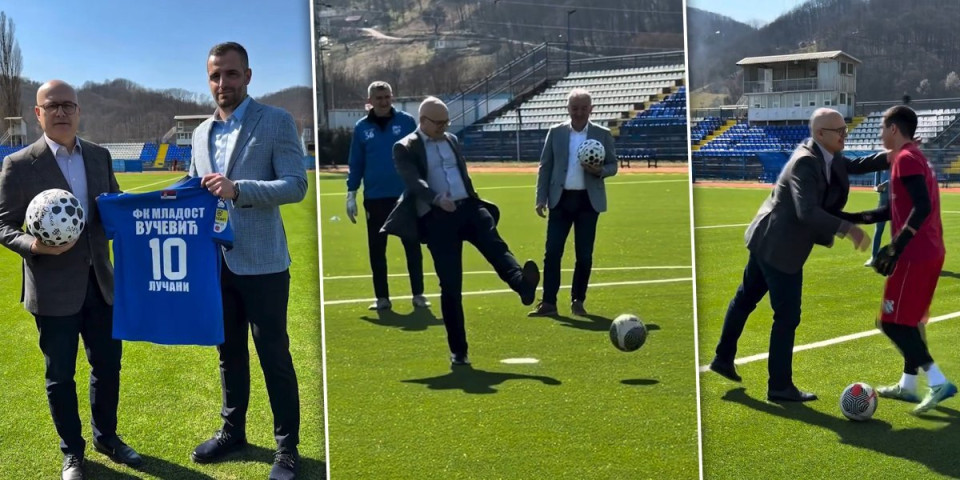 "Nisam talentovan za fudbal, ali..." Miloš Vučević objavio snimak na Instagramu
