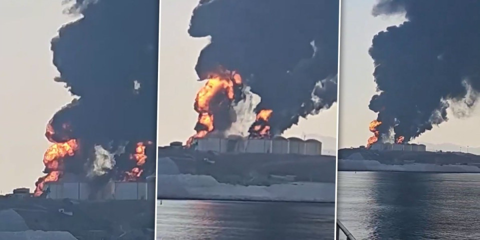 (VIDEO) Iran razara bez milosti! Pogođena ključna luka, još jedna država ulazi u rat - sve gori i nestaje u plamenu