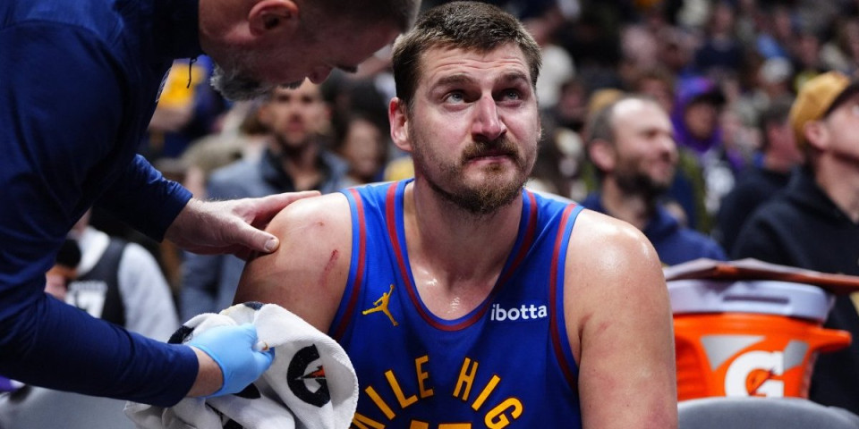 Nikola Jokić krvav, opet su ga tukli: Sudije, da li vas je bar malo sramota? (FOTO)