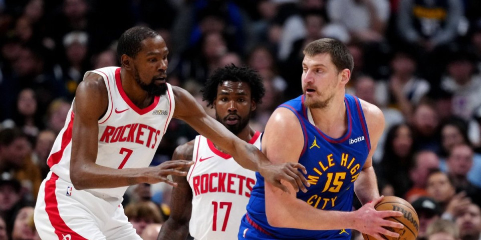 Jokić i Denver razmontirali Hjuston: Nikola pokazao malom Turčinu ko je gazda