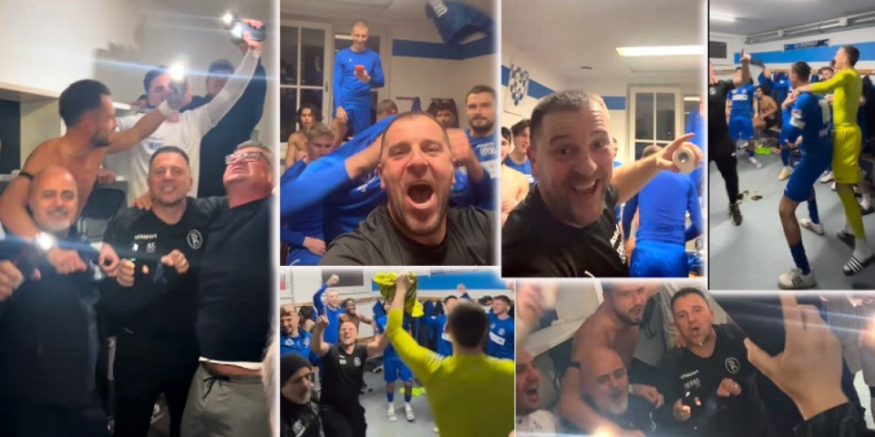 Balkanski hitovi grme u svlačionici austrijskog kluba: Emotivan oproštaj od Halida i trans uz Jovana Perišića