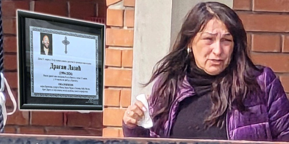 Srušila se: Majku Darka Lazića ne mogu da smire - Ugledala umrlicu sina, pa vrisnula