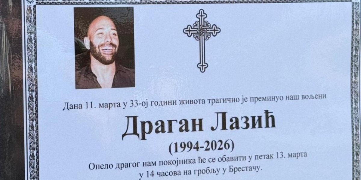 Čitulja Dragnu Laziću