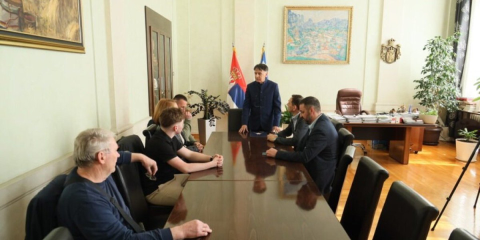 Evropa mu skida kapu: Užice slavi svog šampiona Mateju