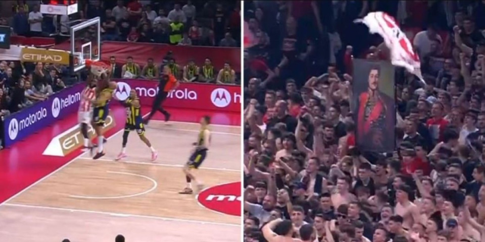 (VIDEO) Miler-Mekintajer brutalno zakucao preko Korton-Takera i polomio obruč: Ovaj potez je zapalio Arenu