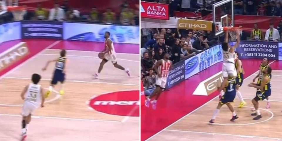 Čitavu Arenu digao na noge! Pogledajte zakucavanje Džordana Nvore (VIDEO)