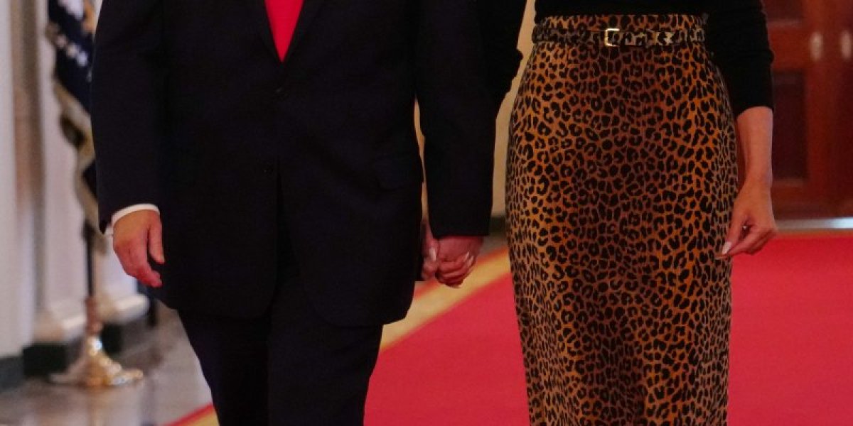 Melanija i Donald Tramp
